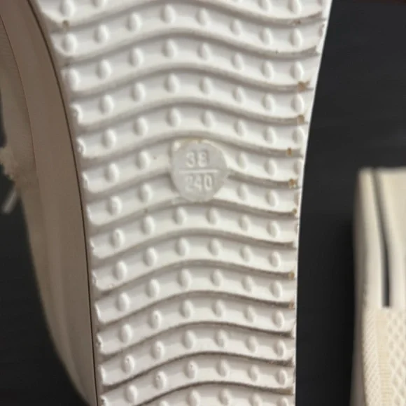 Platform Women's Wedge Lace-Up Sneakers Converse Inspired Sz 7.5 w side zippers - Picture 9 of 15